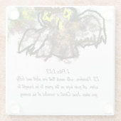 イエスの友人 ガラスコースター (裏面)