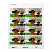 イエスの友人 ラベル (フルシート)