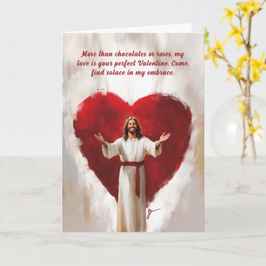 イエスの受け入れ カード (黄色い花)