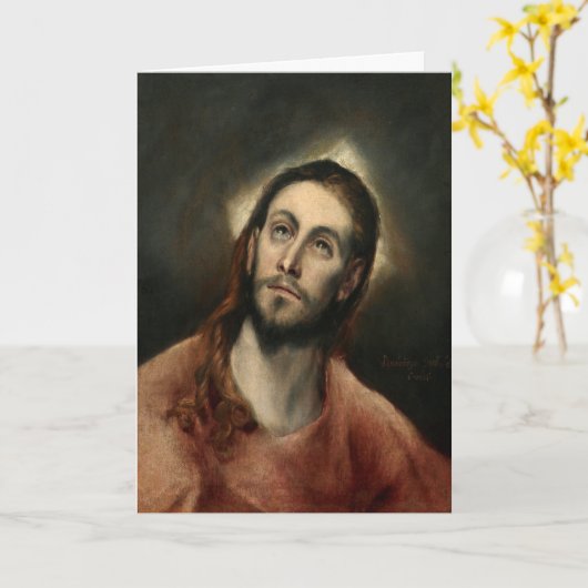 イエスの受難節のグリーティングカード カード (黄色い花)