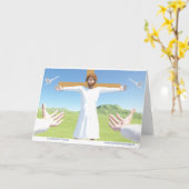 イエスの受難 カード (黄色い花)