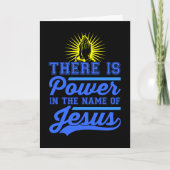 イエスの名において力がある カード (正面)