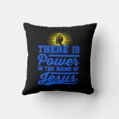 イエスの名において力がある クッション (裏面)