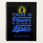 イエスの名において力がある プランナー手帳 (正面)