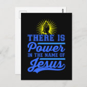 イエスの名において力がある ポストカード (正面/裏面)
