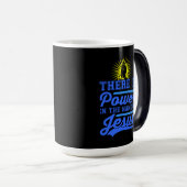 イエスの名において力がある モーフィングマグカップ (正面右)