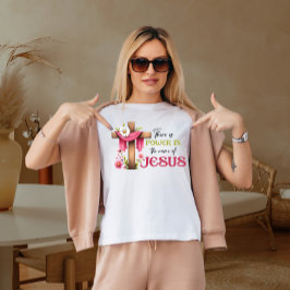 イエスの名において力がある Tシャツ