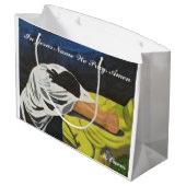 イエスの名において私たち祈の抱き枕 ラージペーパーバッグ (裏面アングル)