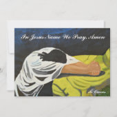 イエスの名において私たち祈の招待状 招待状 (正面)