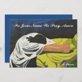 イエスの名において私たち祈の招待状 招待状 (正面/裏面)