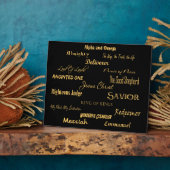 イエスの名において フォトプラーク (側面)