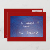 イエスの名において–1118年 ポストカード (正面/裏面)