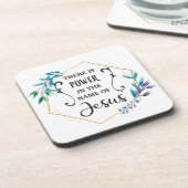 イエスの名には力がある  コースター (左側)