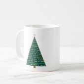 イエスの名のクリスマスツリー コーヒーマグカップ (正面左)