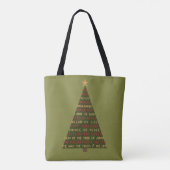 イエスの名のクリスマスツリー トートバッグ (裏面)