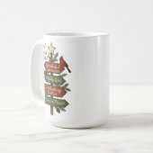 イエスの名のクリスマス コーヒーマグカップ (正面左)