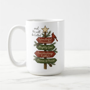 イエスの名のクリスマス コーヒーマグカップ