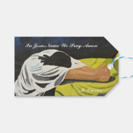 イエスの名の中で私たち祈はカスタムギフトラベル ギフトタグ