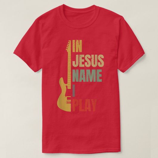 イエスの名の中でIギタ遊ー Tシャツ (デザイン正面)