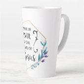 イエスの名の中に力がある カフェラテマグ (右アングル)