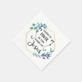 イエスの名の中に力がある スタンダードカクテルナプキン (角)