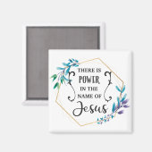 イエスの名の中に力がある マグネット (正面/裏面)
