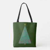 イエスの名前のクリスマスツリー トートバッグ (裏面)