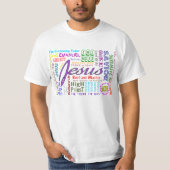 イエスの名前は… Tシャツ (正面)