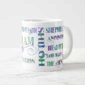 イエスの名前 ジャンボコーヒーマグカップ (正面右)