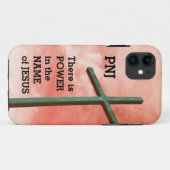 イエスの名前 |モノグラム |クリスチャン Case-Mate iPhoneケース (裏面(横))