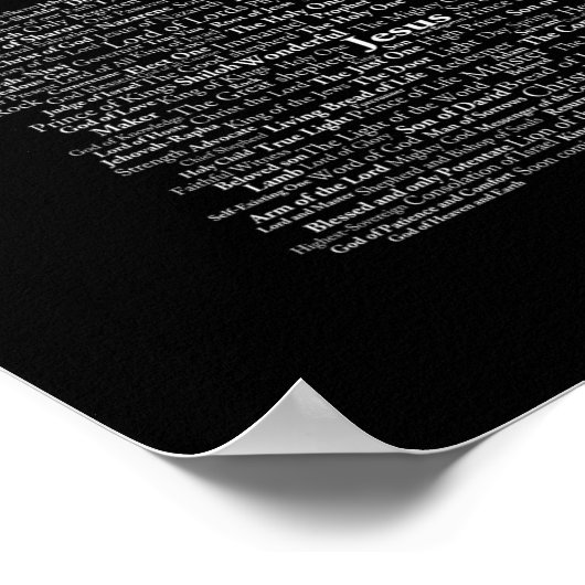 イエスの名前gotGod316.com ポスター (角)