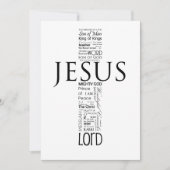 イエスの名 シーズンカード (正面)