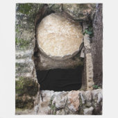 イエスの墓 フリースブランケット (正面)