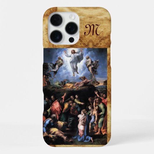 イエスの変容モノグラム iPhoneケース (裏面)
