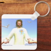 イエスの変容 キーホルダー (裏面)