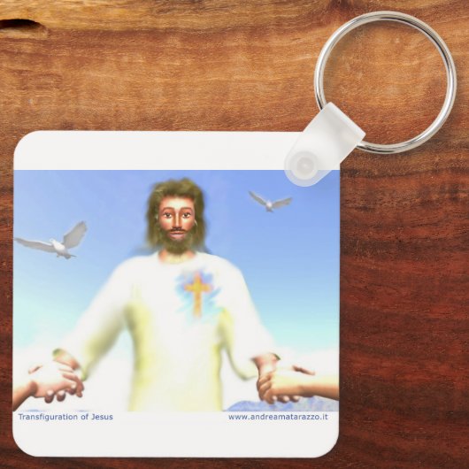イエスの変容 キーホルダー (裏面)