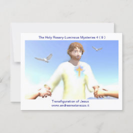 イエスの変容 ポストカード