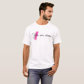 イエスの宗教の神 – 男性と女性 – あなたは選ばれる Tシャツ (正面フル)