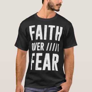 イエスの宗教は恐れをもって男女を信仰する Tシャツ