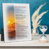 イエスの山の説教 – Matthew 5 フォトプラーク (側面)