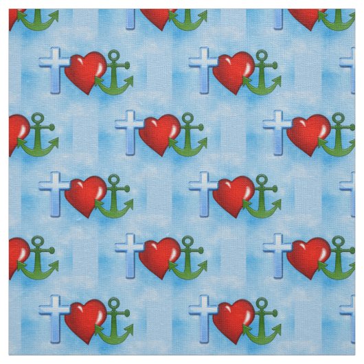 イエスの布にしっかりと ファブリック (見本)