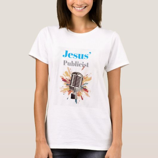 イエスの広報担当者 Tシャツ (正面)