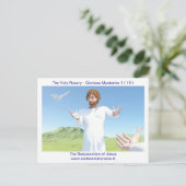 イエスの復活 ポストカード (スタンド正面)