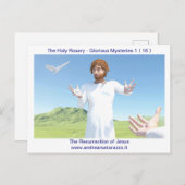 イエスの復活 ポストカード (正面/裏面)