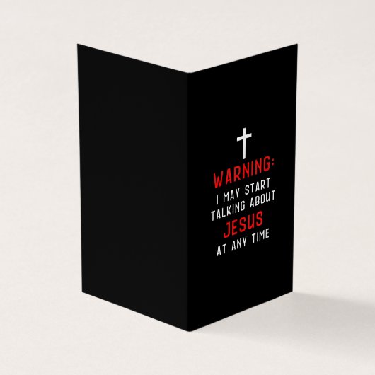 イエスの愛|警告イエスについて話し始めるかもしれない 名刺 (外部)