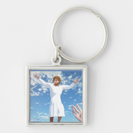 イエスの昇天 キーホルダー (正面)