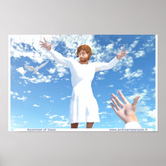 イエスの昇天 ポスター (正面)