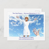 イエスの昇天 ポストカード (正面/裏面)
