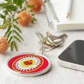 イエスの最も神聖なハート キーホルダー (側面)