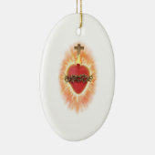 イエスの最も神聖なハート セラミックオーナメント (右)